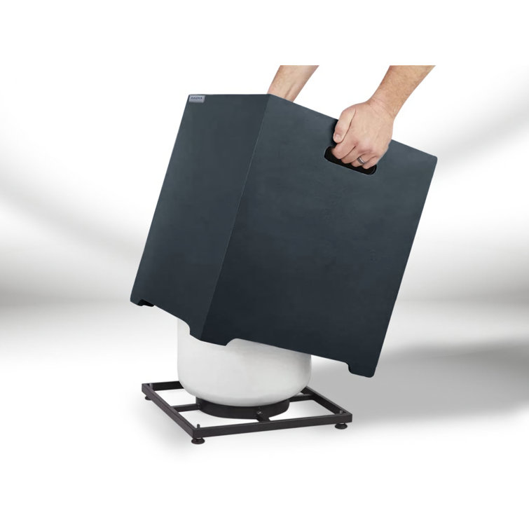 AKOYA Outdoor Essentials Fire Pit Propane Tank Cover & Reviews Wayfair